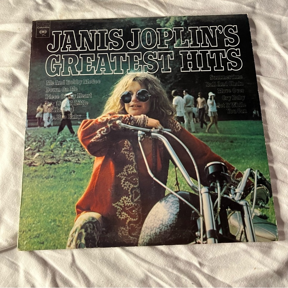 Janis Joplin's Greatest Hits Vinyl Record